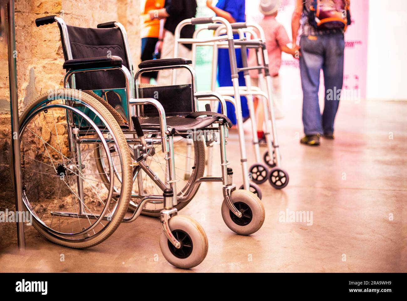 special wheelchairs and walking aids for people with disabilities
