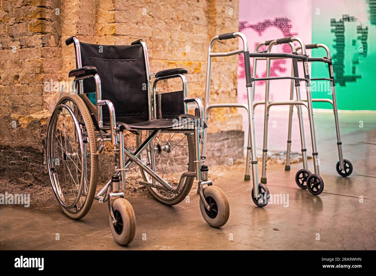 special wheelchairs and walking aids for people with disabilities