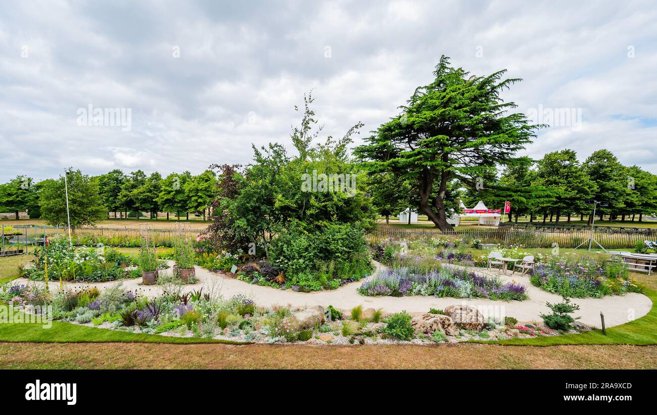 London, UK. 2nd July, 2023. RHS Iconic Horticultural Hero Garden ...
