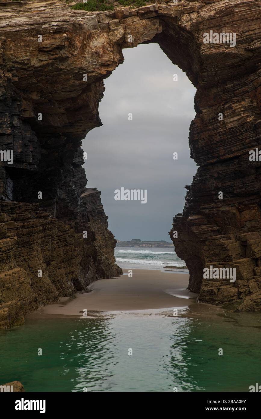 Aerial View Of As Catedrais Beach In North Spain Stock Photo Alamy aerial-view-of-as-catedrais-beach-in-north-spain-stock-photo-alamy