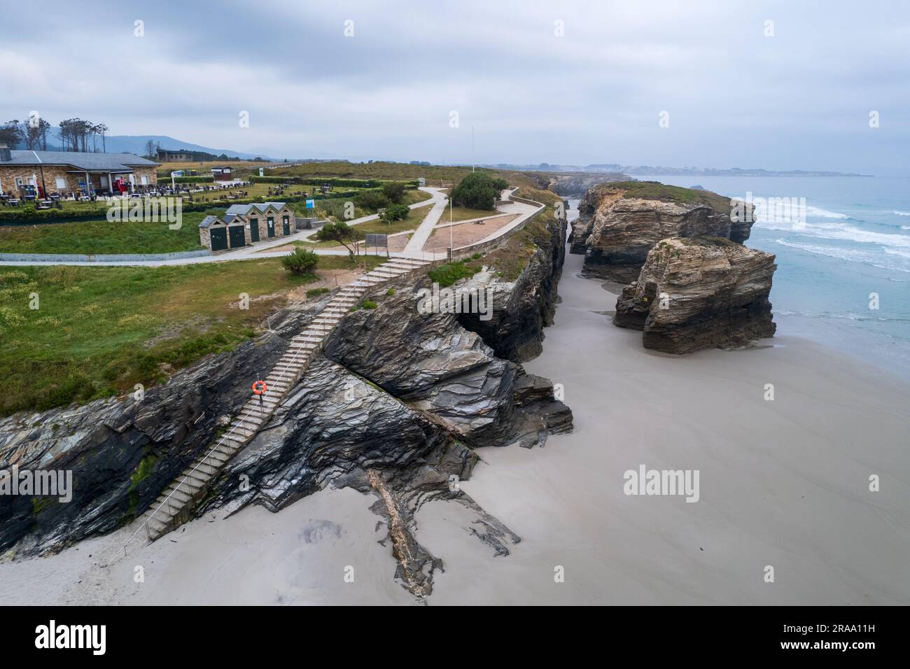 Aerial View Of As Catedrais Beach In North Spain Stock Photo Alamy aerial-view-of-as-catedrais-beach-in-north-spain-stock-photo-alamy