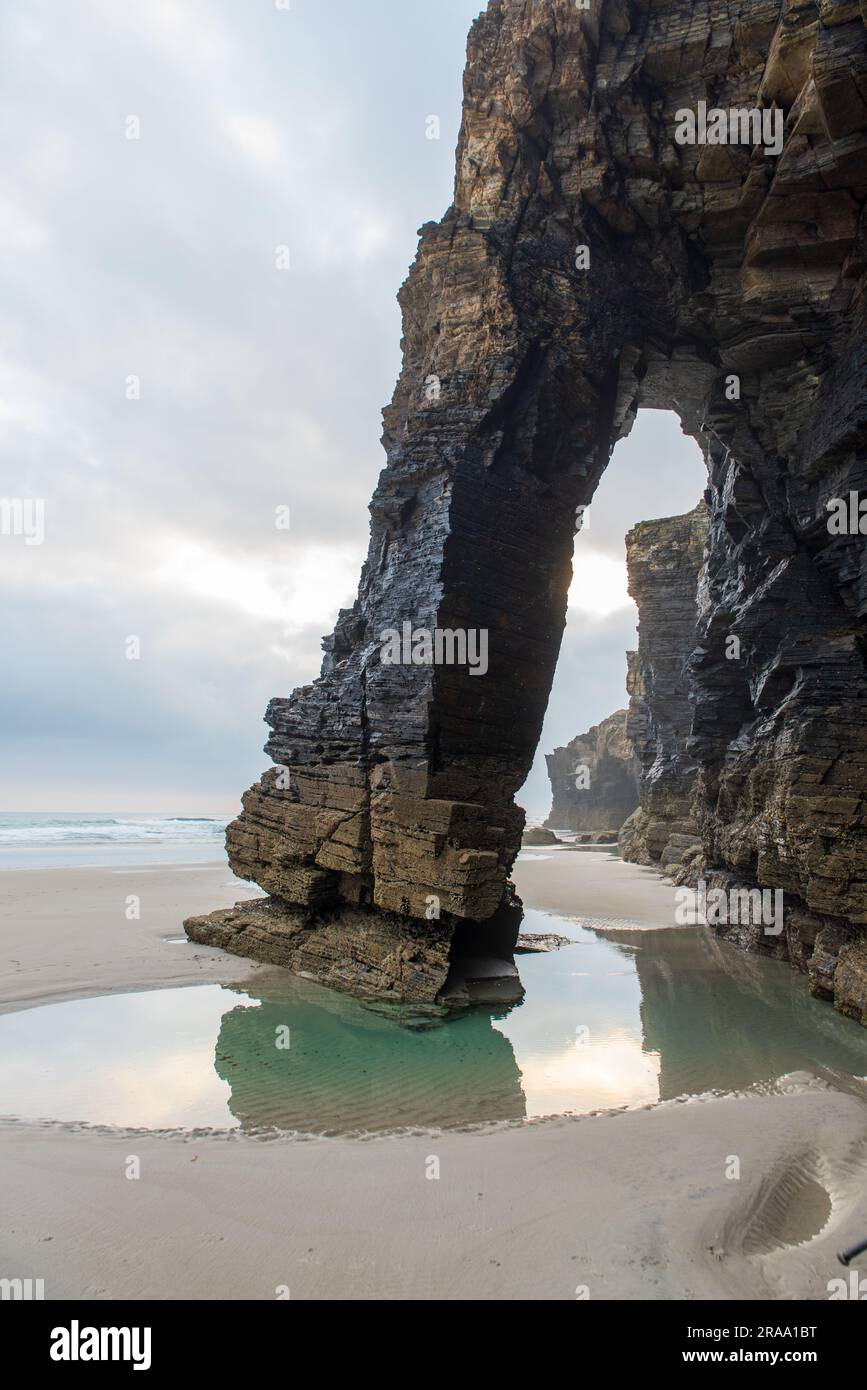 Aerial View Of As Catedrais Beach In North Spain Stock Photo Alamy aerial-view-of-as-catedrais-beach-in-north-spain-stock-photo-alamy