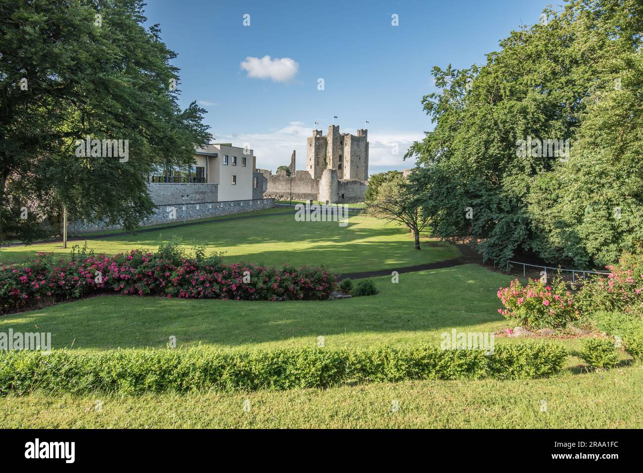 The Trim Castle Hotel that overlooks both the castle itself and the gardens of St Patrick's