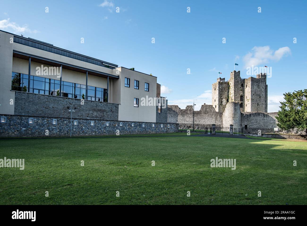 The Trim Castle Hotel that overlooks both the castle itself and the