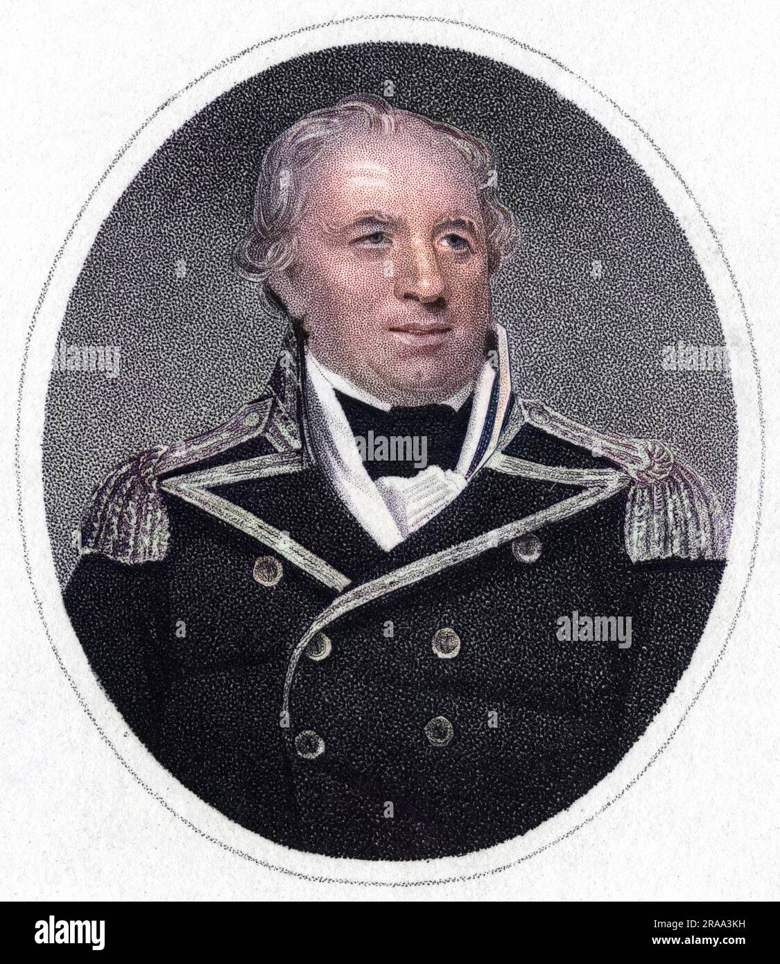 JOHN SCHANCK (1740 - 1823), British naval commander. Stock Photo
