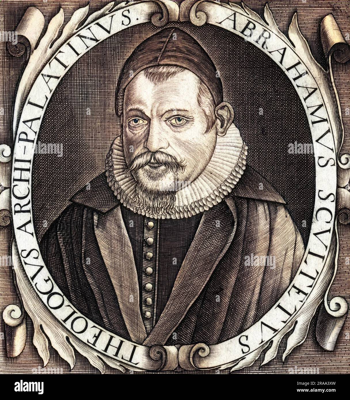 ABRAHAM SCULTETUS German protestant churchman     Date: 1566 - 1624 Stock Photo