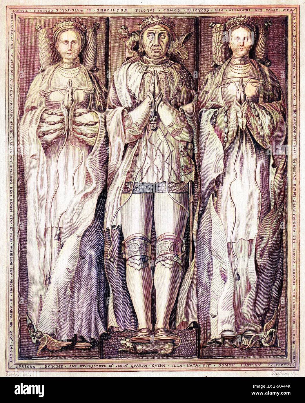 TALBOT, fourth earl of SHREWSBURY (1468 1538), with his dog