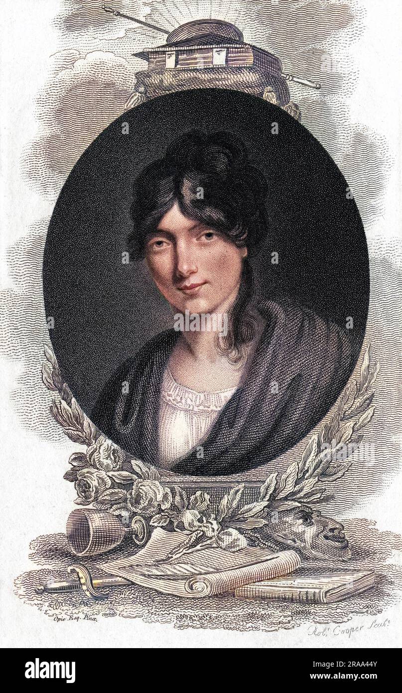 ELIZABETH ANN SHERIDAN (nee Linley) singer, wife of Richard Brinsley Sheridan     Date: 1754 - 1792 Stock Photo