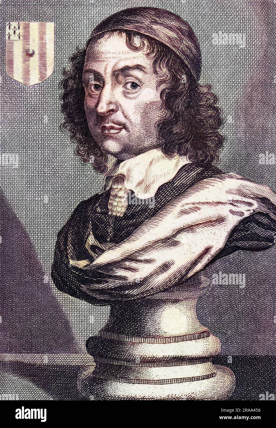 JAMES SHIRLEY playwright     Date: 1596 - 1666 Stock Photo