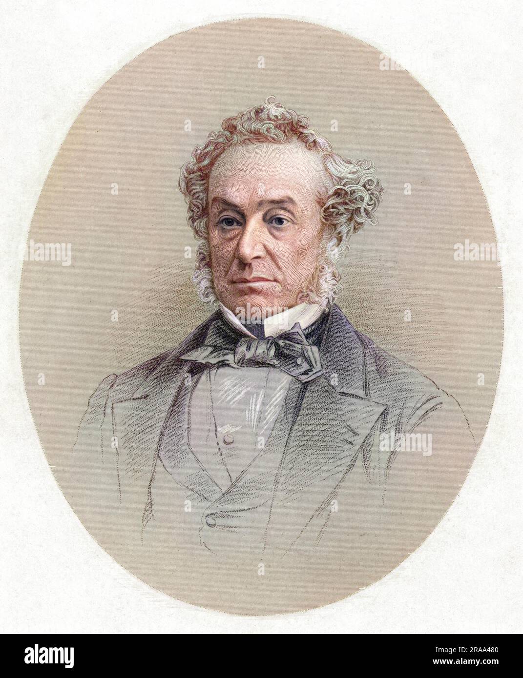 FRANCIS GURNEY SMITH (1818 - 1878), American medical practitioner. Stock Photo