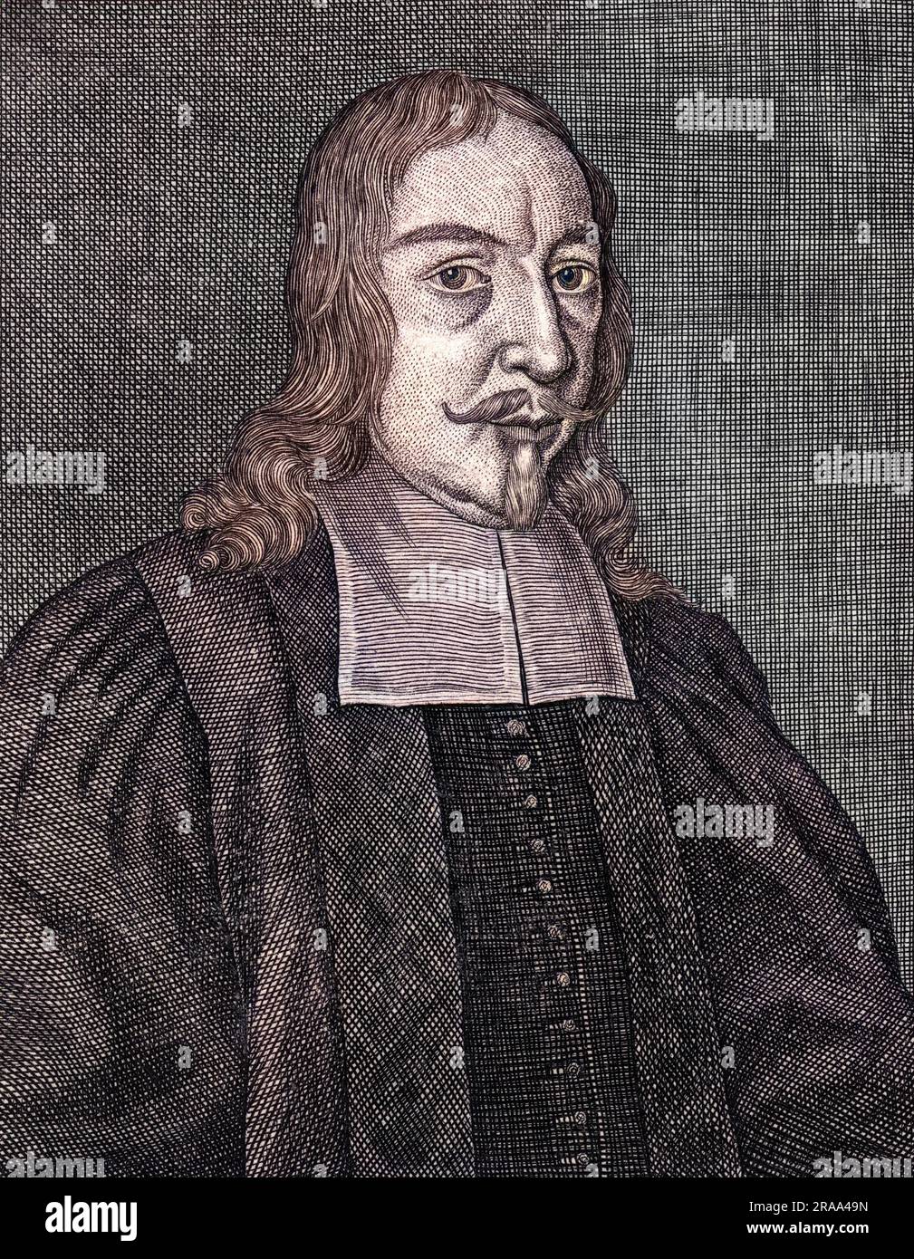 JUSTUS SOFFING (Soeffing) German churchman     Date: 1624 - 1695 Stock Photo