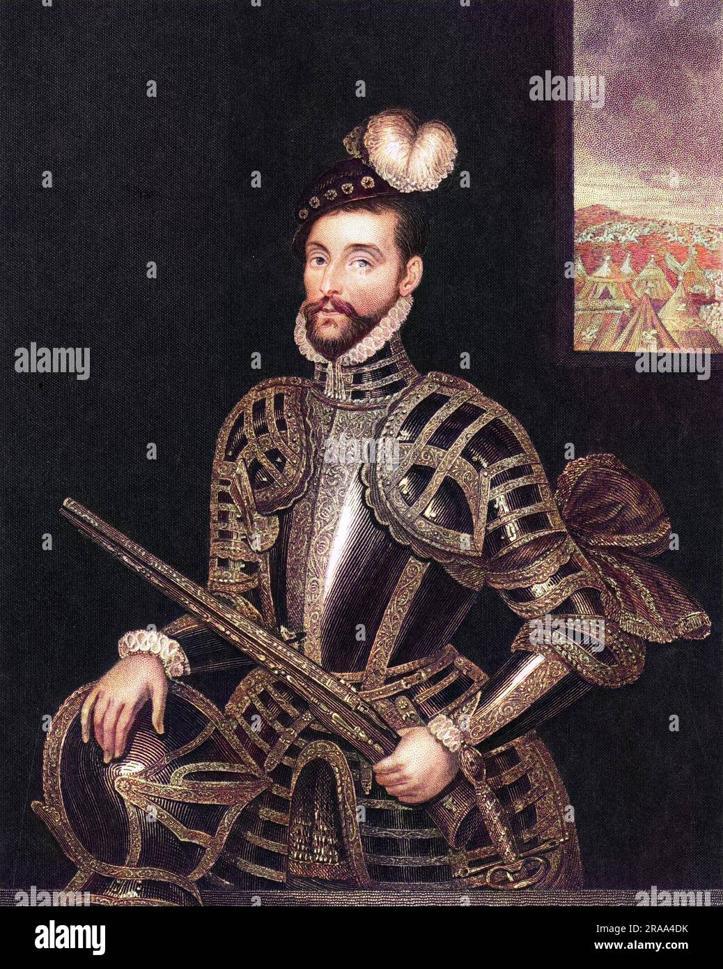 SIR WILLIAM STANLEY statesman, lord chamberlain to Henry VII but