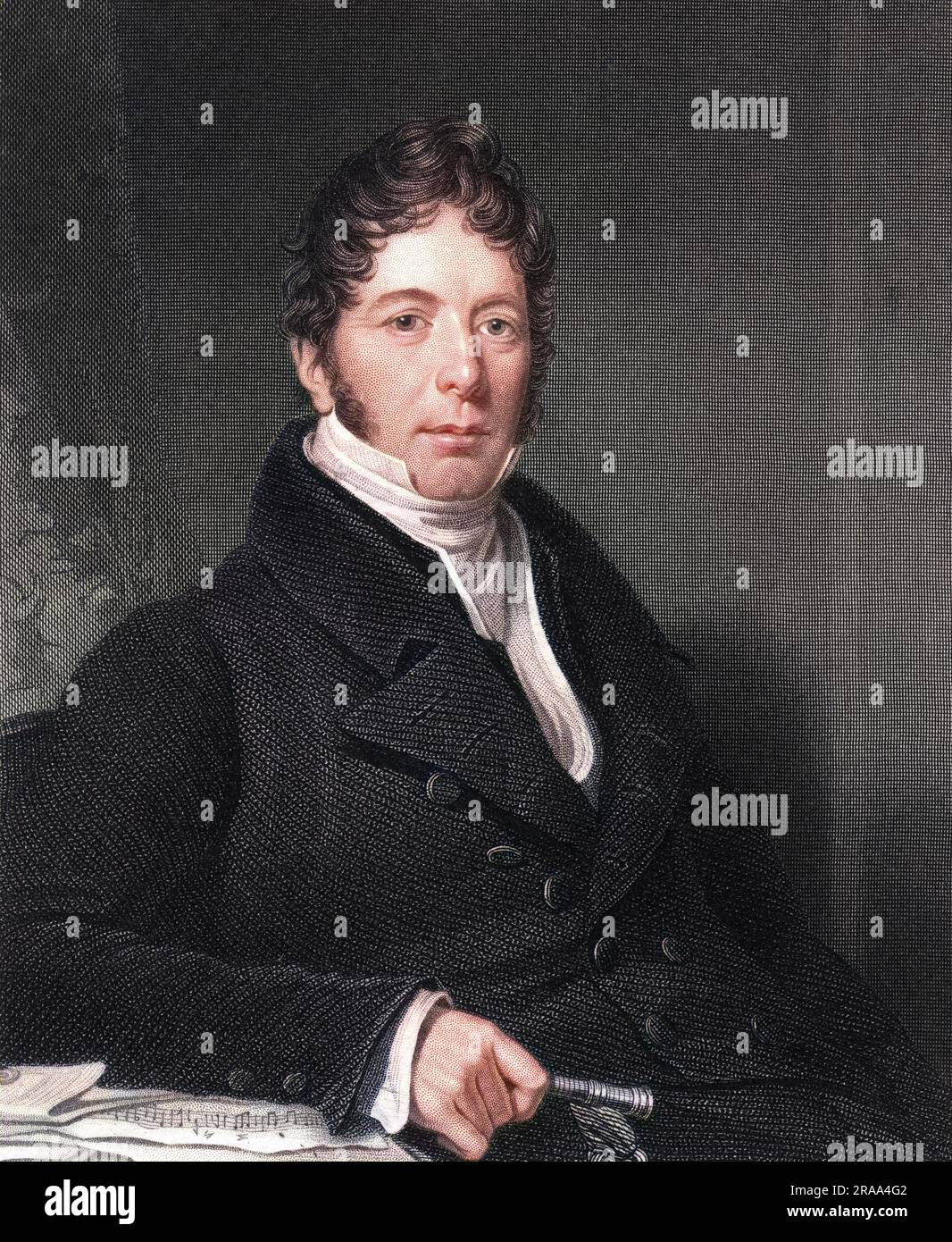 JOHN ANDREW STEVENSON musician     Date: 1760 - 1833 Stock Photo