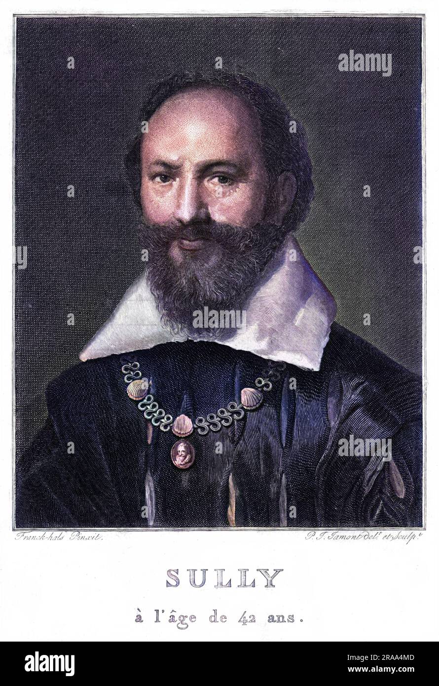 MAXIMILIEN DE BETHUNE, duc de SULLY French statesman at the age of 40