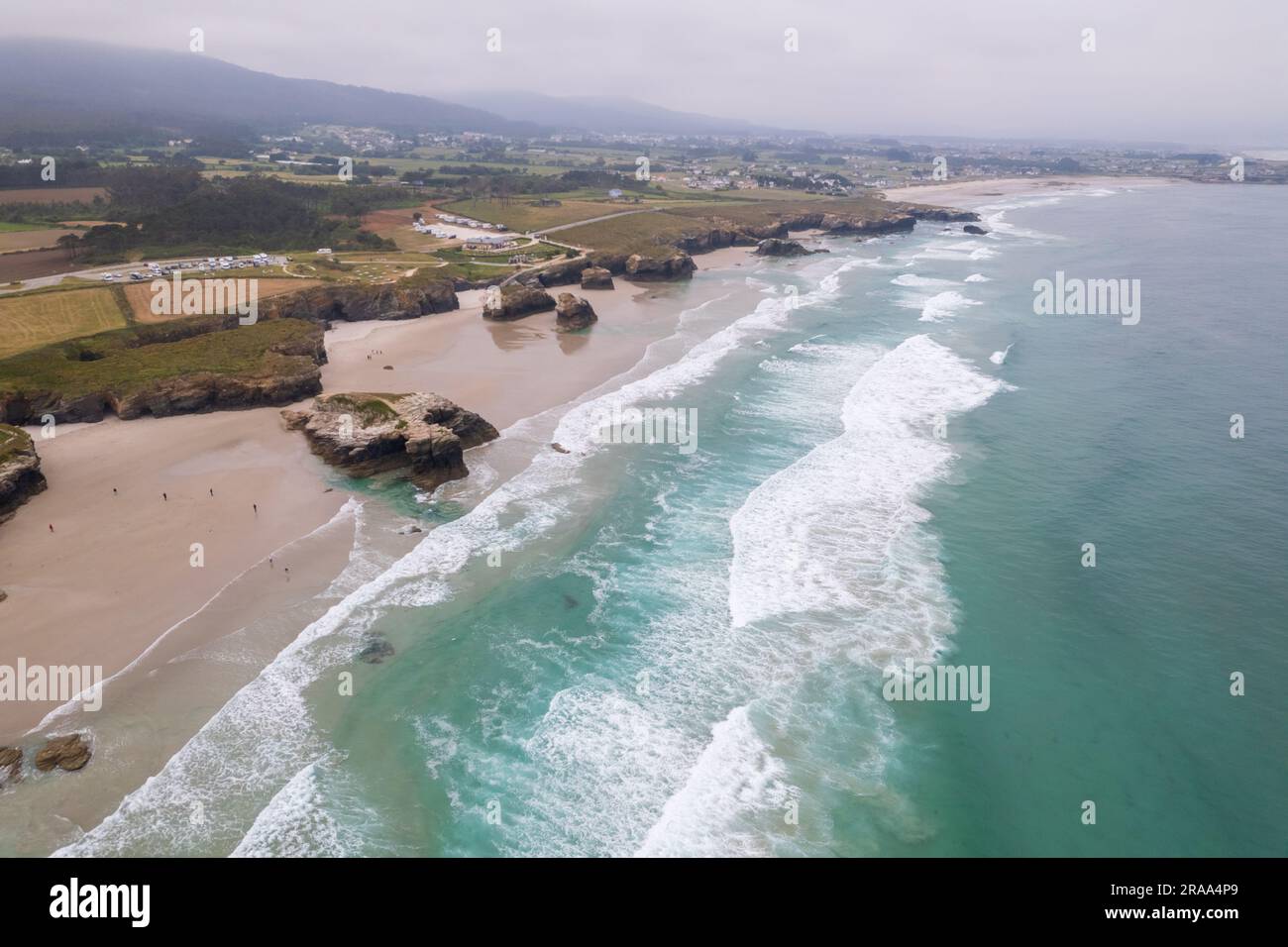 Aerial View Of As Catedrais Beach In North Spain Stock Photo Alamy aerial-view-of-as-catedrais-beach-in-north-spain-stock-photo-alamy