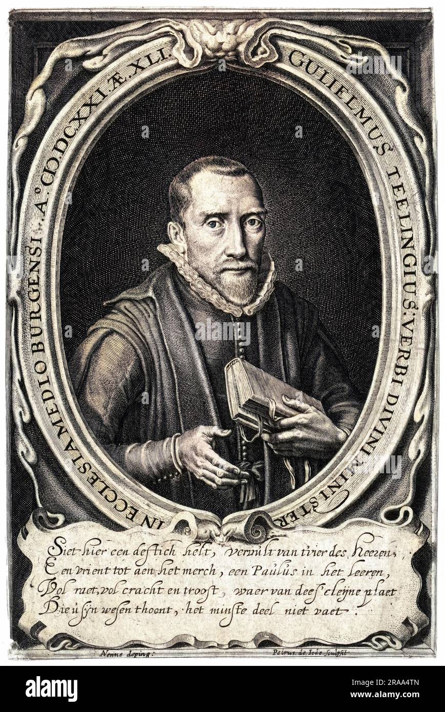 WILLEM TEELINCK Dutch churchman and theologian     Date: 1579 - 1629 Stock Photo