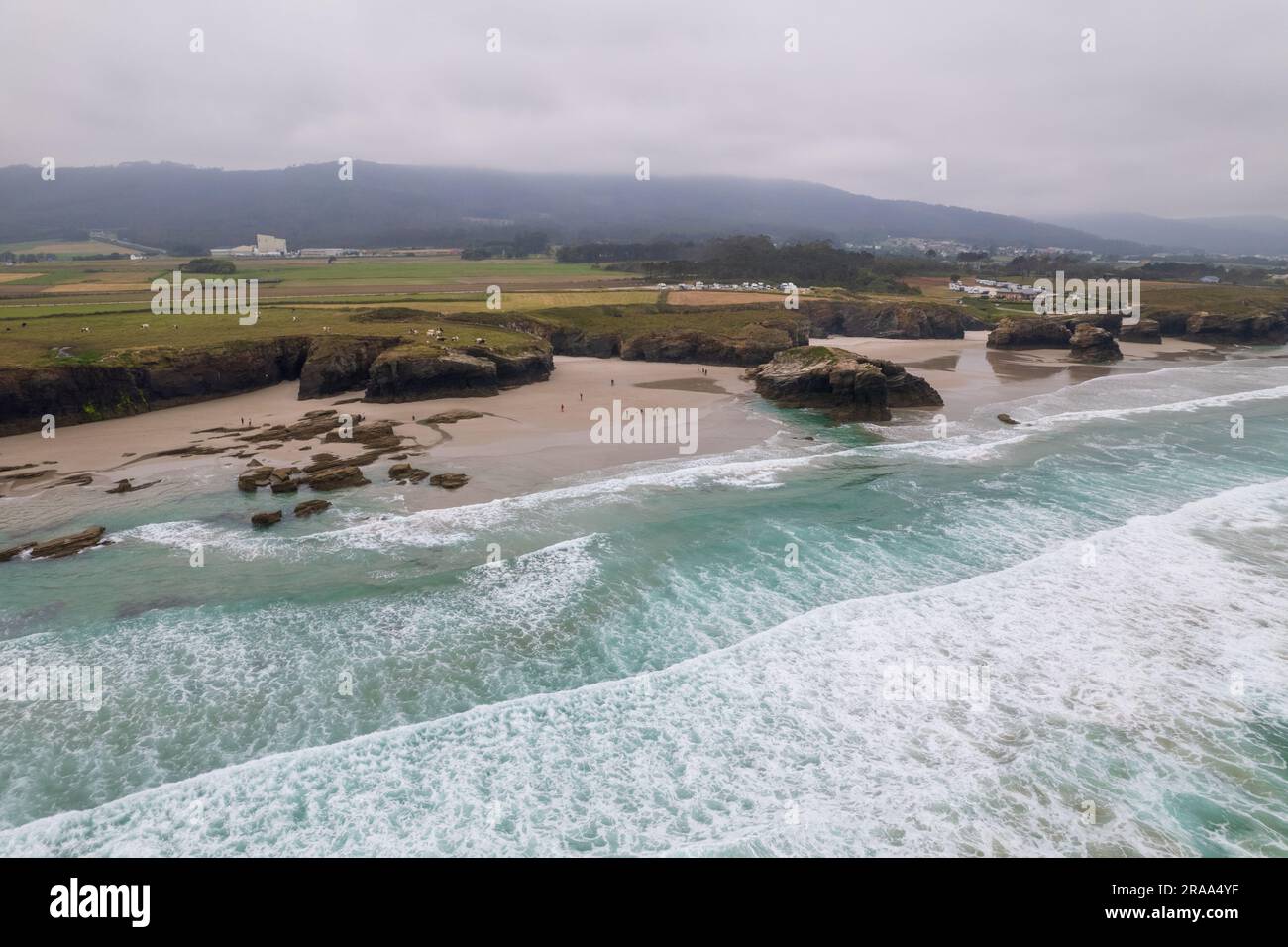 Aerial View Of As Catedrais Beach In North Spain Stock Photo Alamy aerial-view-of-as-catedrais-beach-in-north-spain-stock-photo-alamy