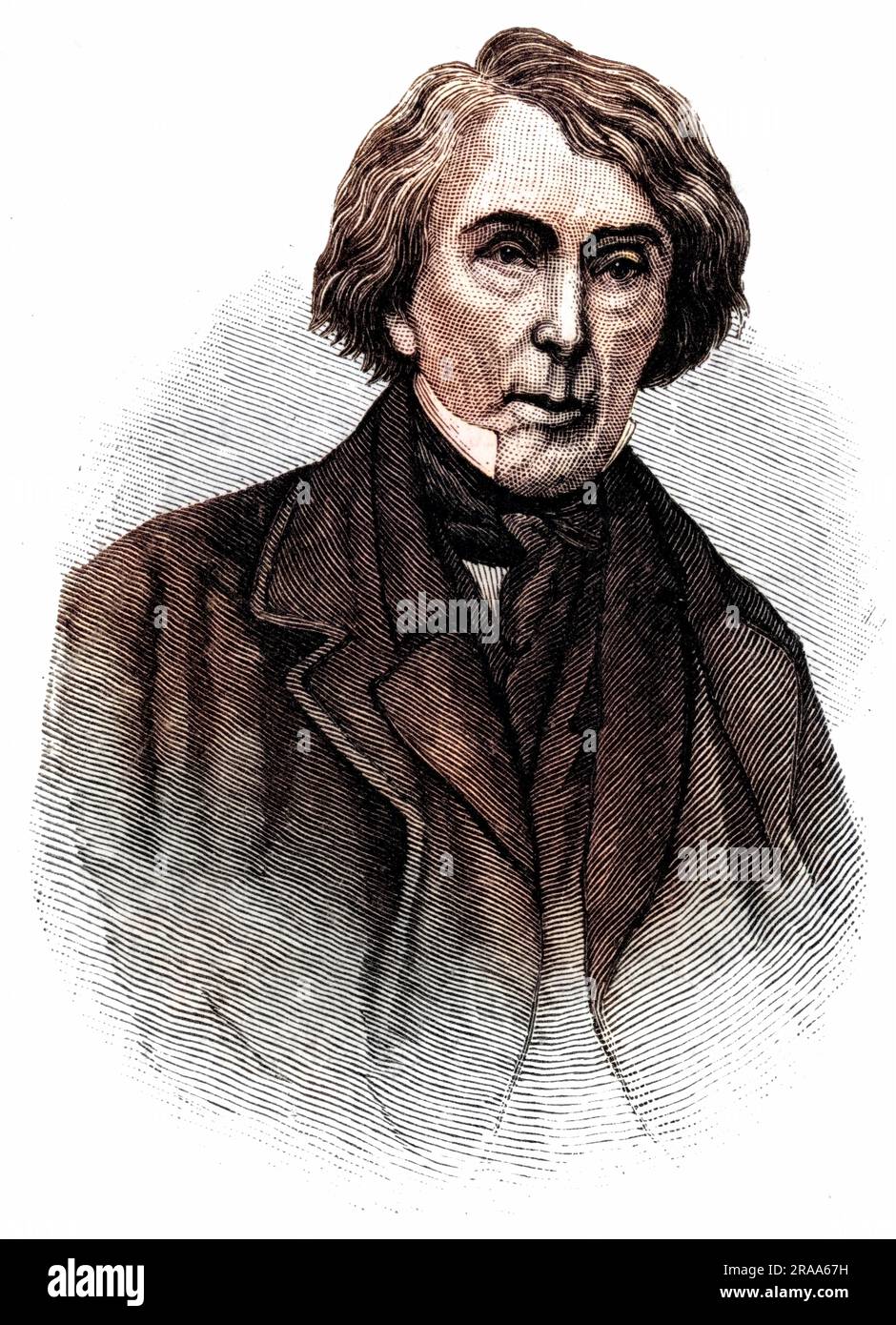 Roger B Taney (1777 - 1864) American lawyer, chief justice of the Supreme Court. Stock Photo