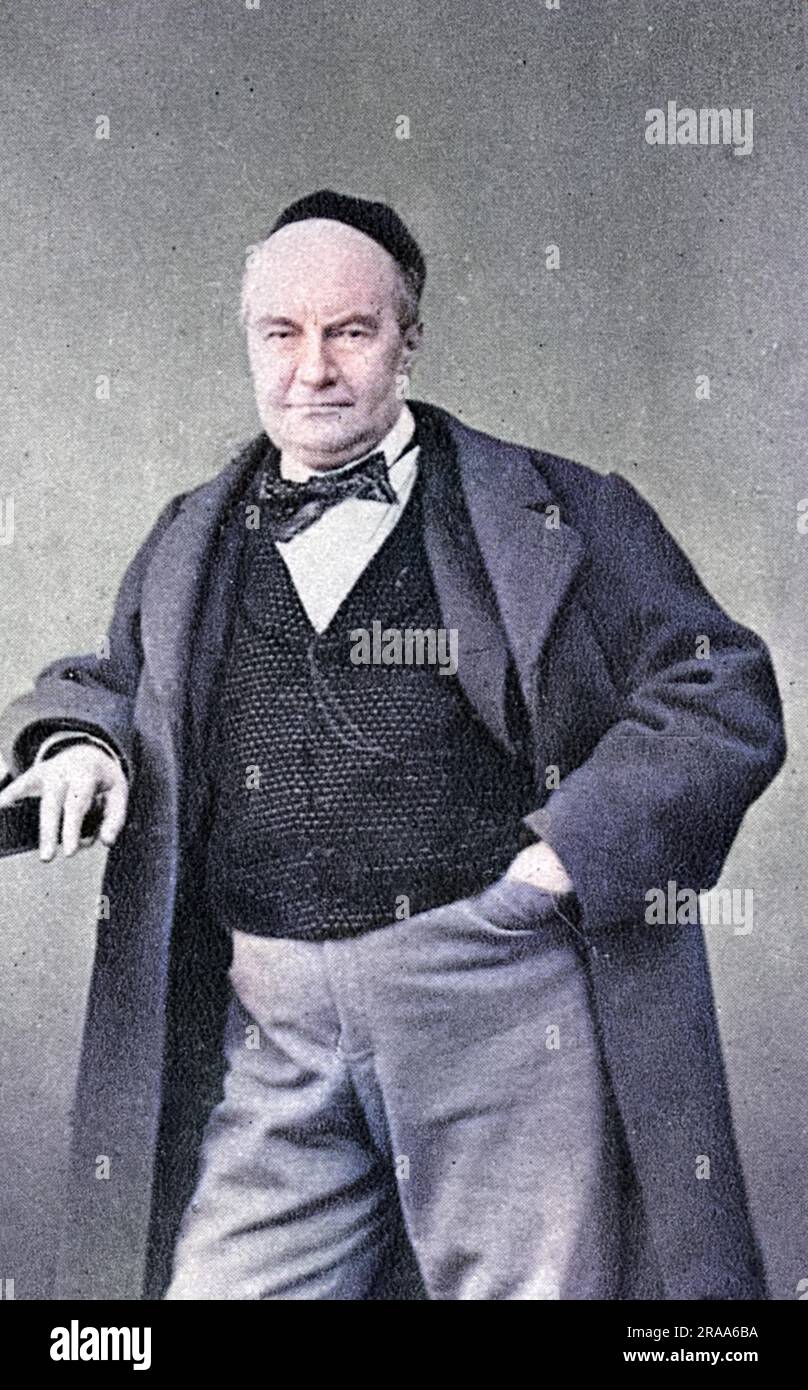 CHARLES AUGUSTIN SAINTE-BEUVE French literary critic     Date: 1804 - 1869 Stock Photo