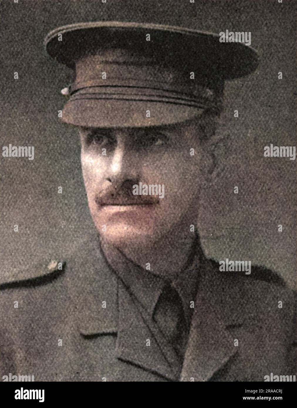 Lieut.-Colonel W. N. Campbell C.S.O. who was, before the war on the staff of The Tatler, but like all the other officers in the reserve, rejoined and was posted to Mesopotamia where he did duty as a A.A.G.  He was twice mentioned in despatches and awarded the D.S.O.     Date: 1917 Stock Photo