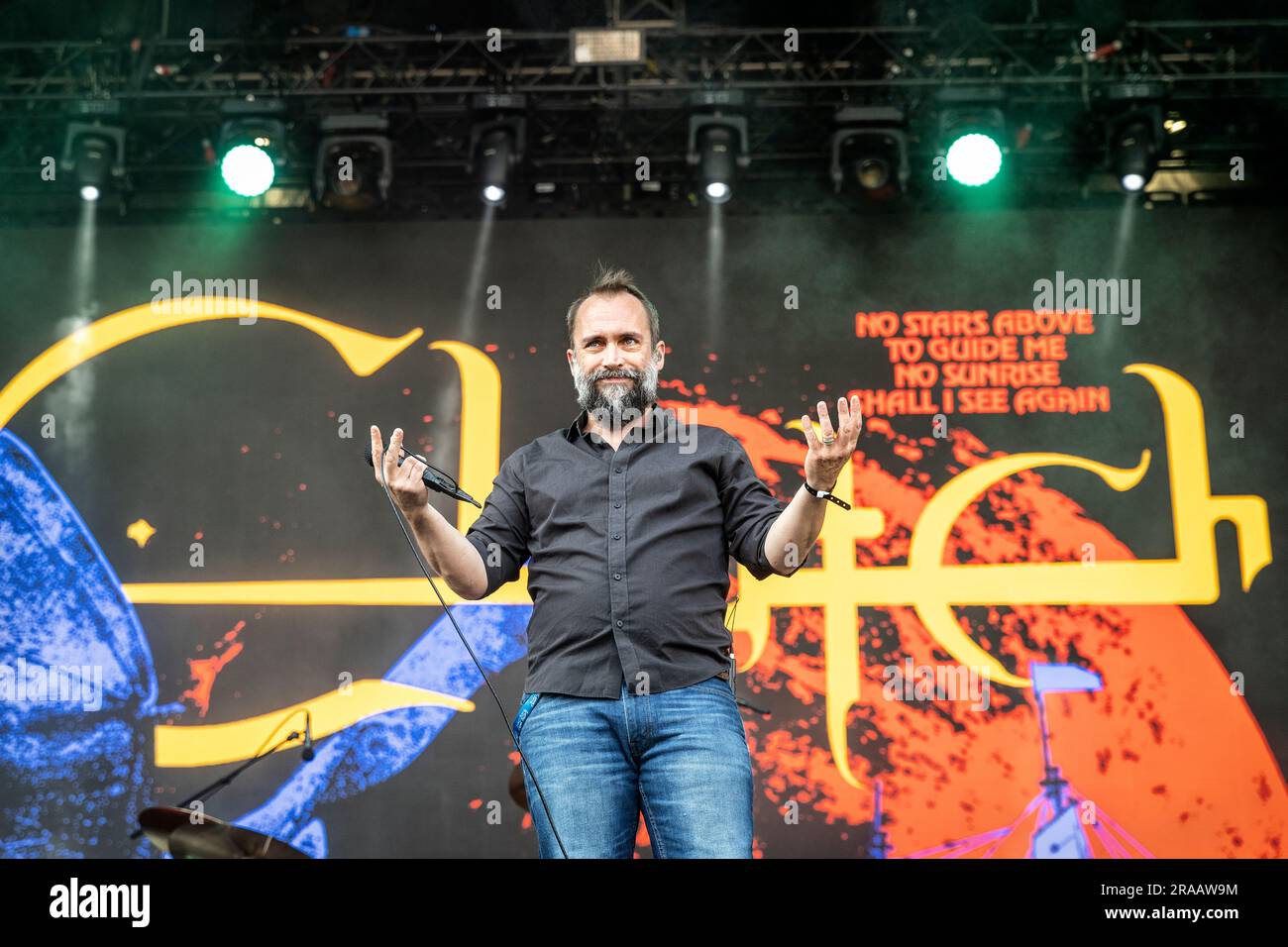 Oslo, Norway. 22nd, June 2023. The American rock band Clutch performs a