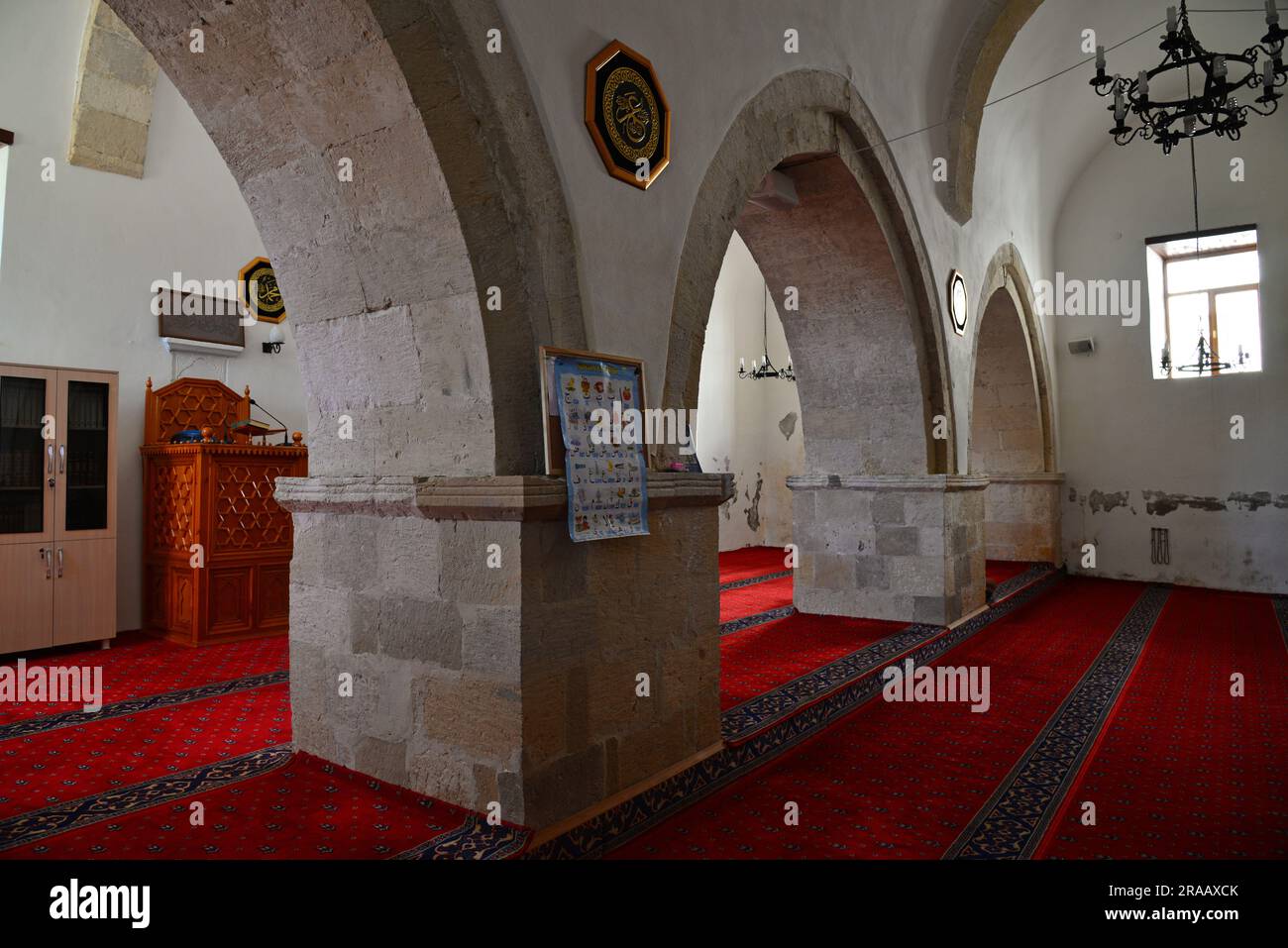 Located in Tunceli, Turkey, the Suleymaniye Mosque was built in the 16th century. Stock Photo