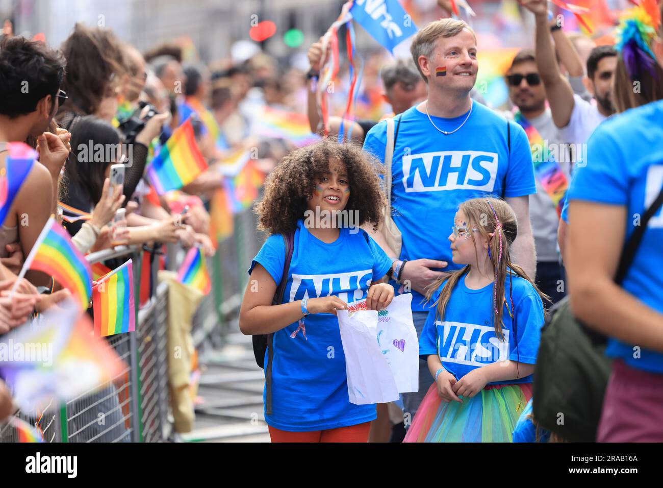 The annual Pride march in London 2023, UK Stock Photo - Alamy