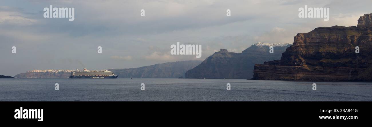 Mittelmeer, Santorin Stock Photo