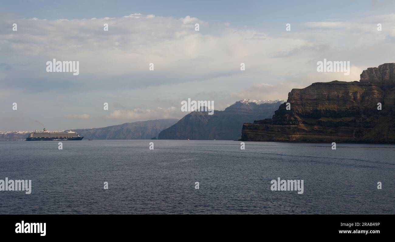 Mittelmeer, Santorin Stock Photo