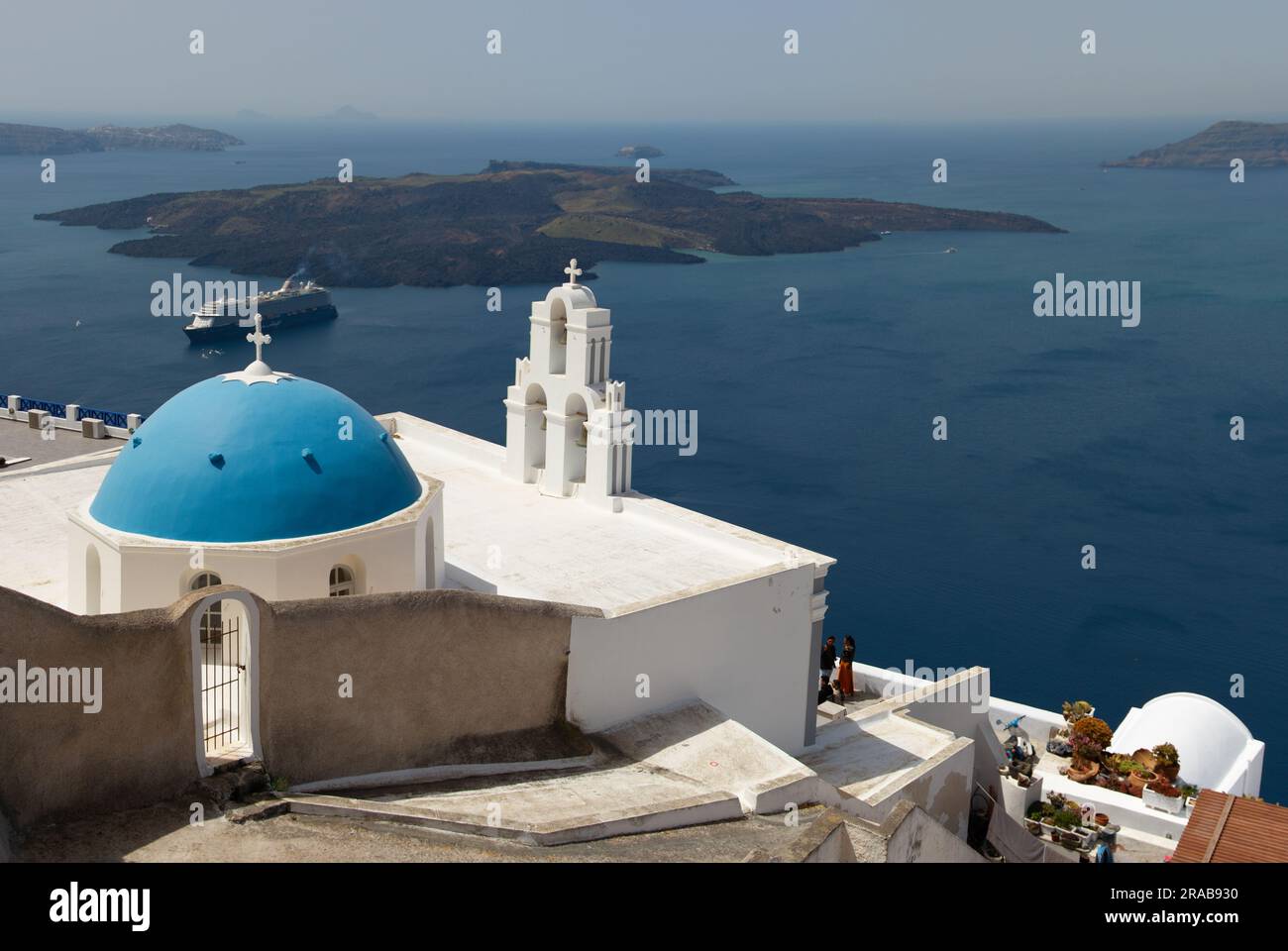 church on Santorini Stock Photo - Alamy