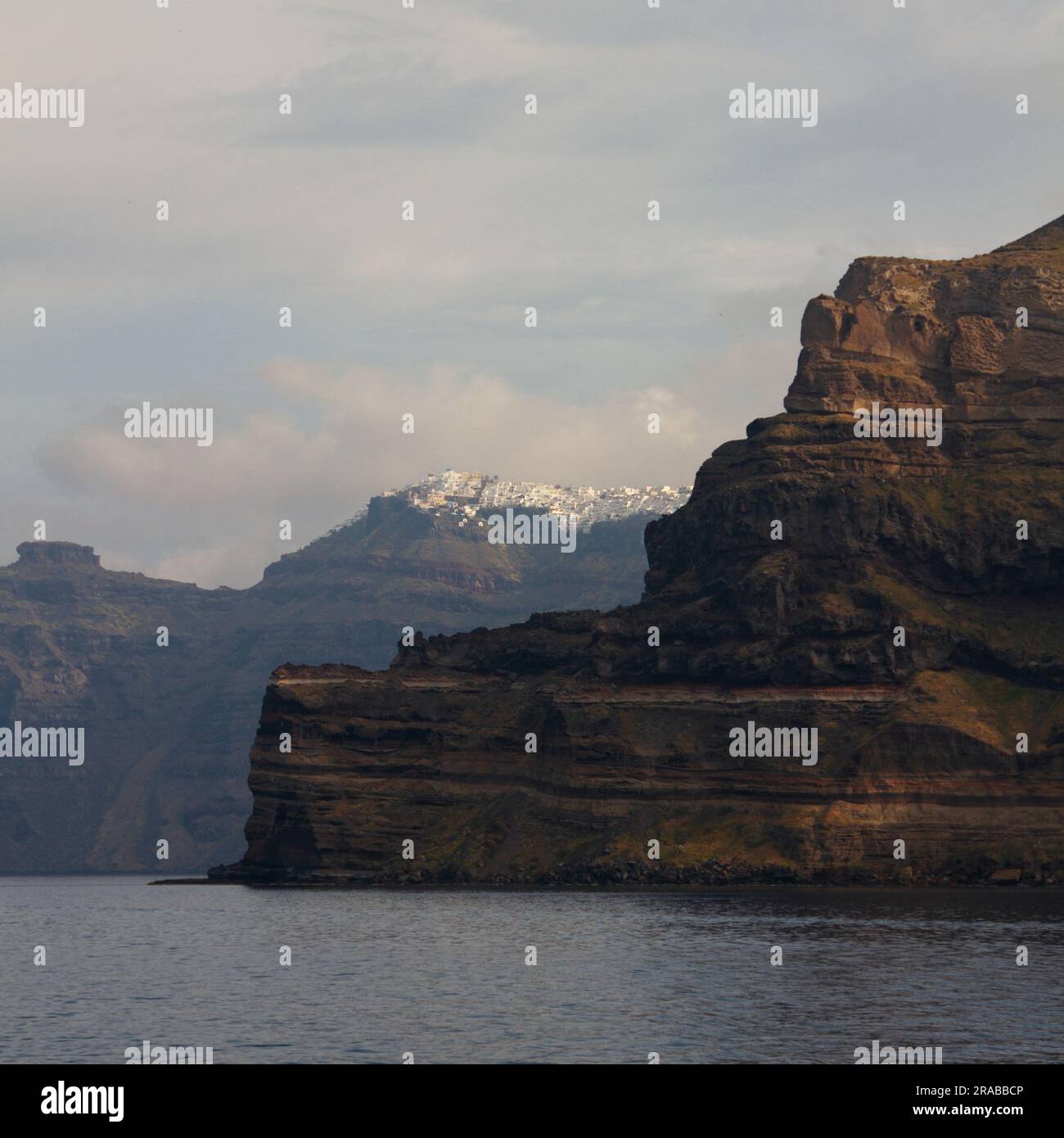 Mittelmeer, Santorin Stock Photo