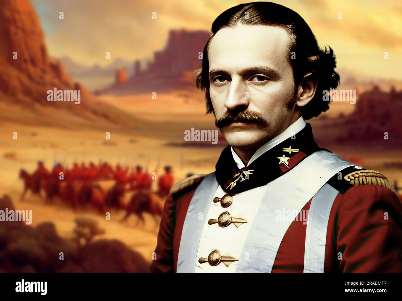 Armstrong Custer was a famous US military man,United States Army