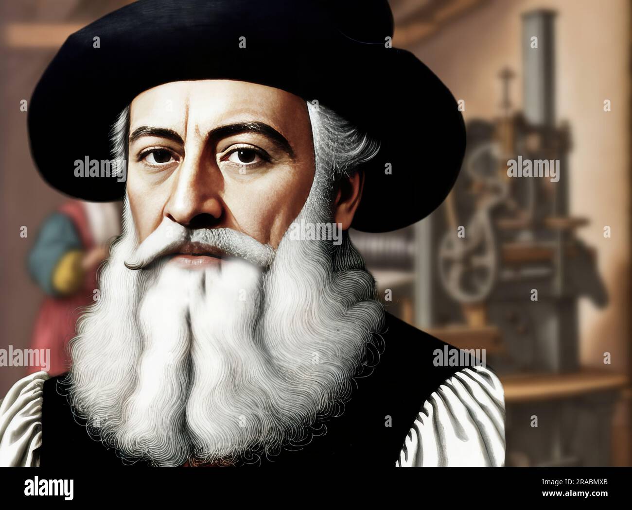 Johannes Gutenberg was a German inventor and craftsman who introduced