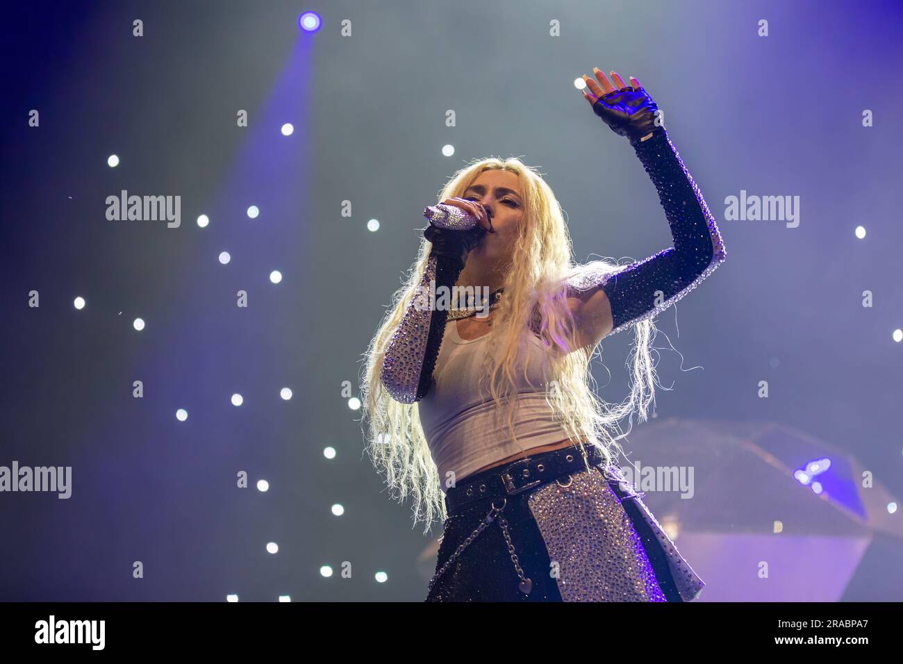 Milwaukee, USA. 01st July, 2023. Ava Max (Amanda Ava Koci) during the