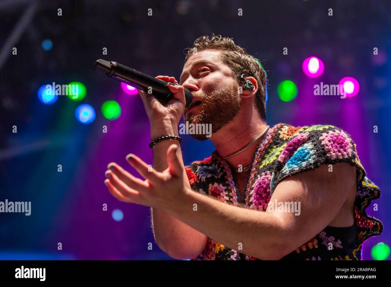 Milwaukee, USA. 01st July, 2023. Singer Jordy during the Summerfest