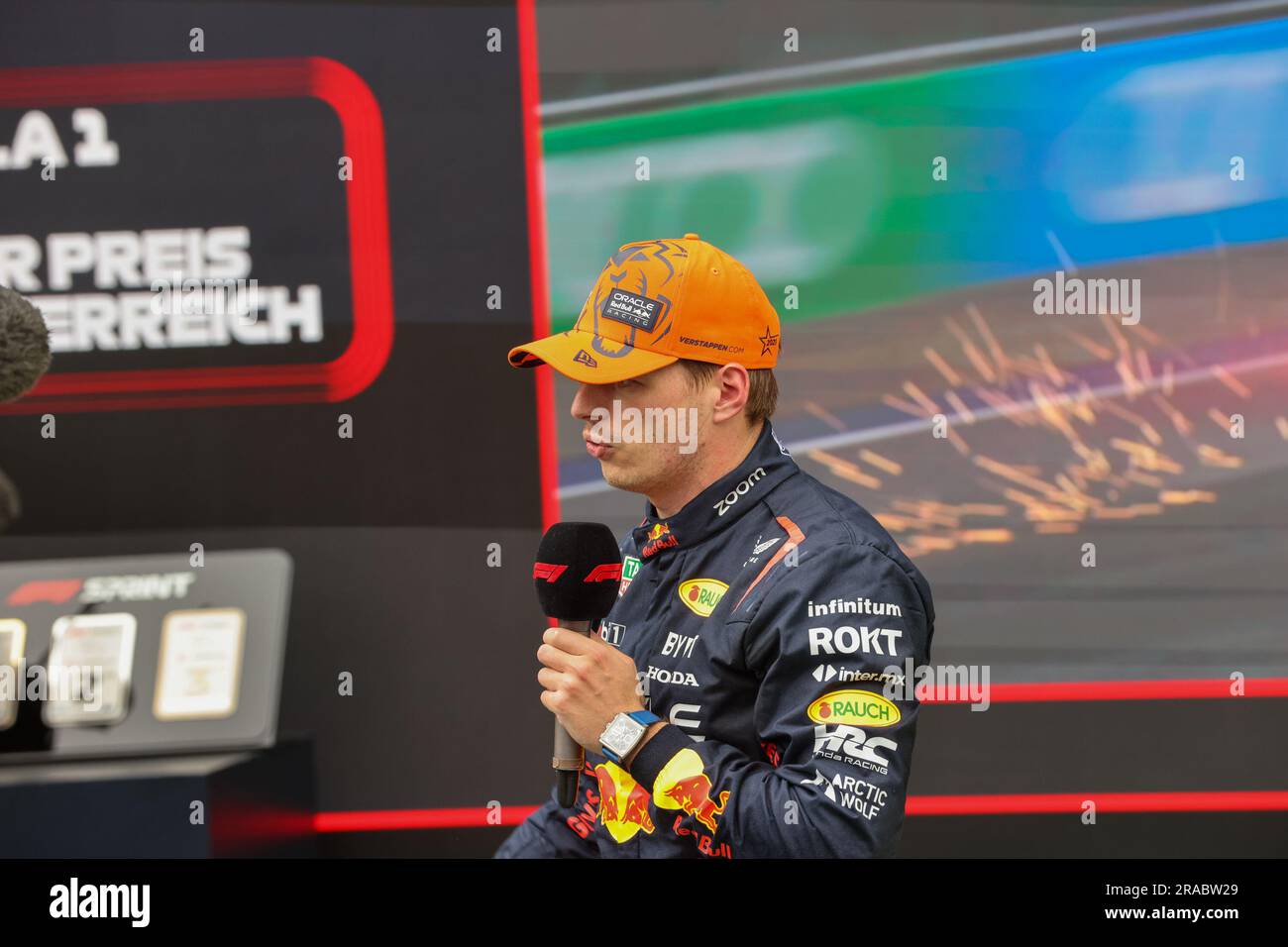 Max Verstappen (NED) Redbull Racing RB19 During Sprint Race Of FORMULA ...