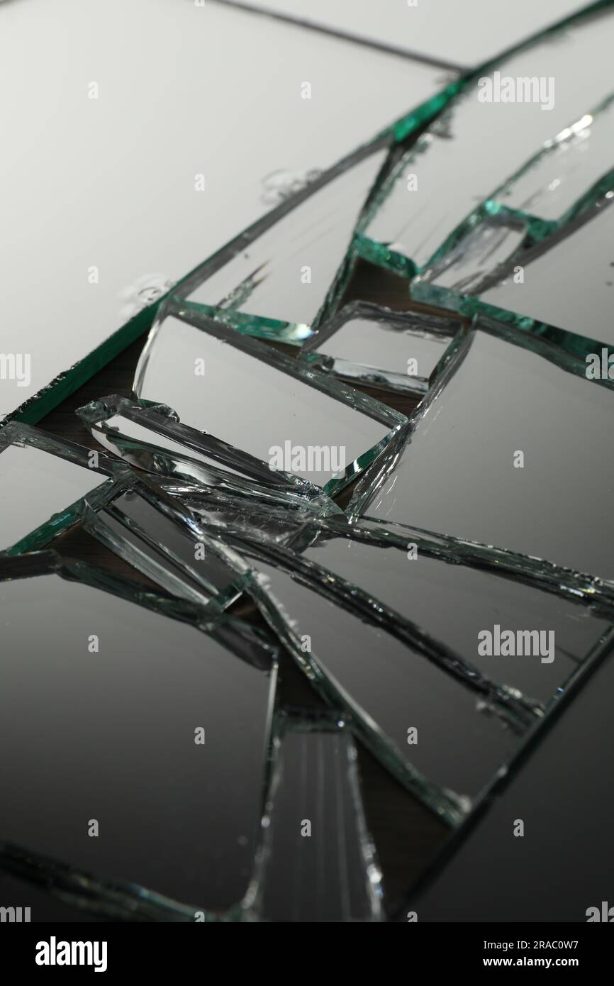Shards of broken mirror hi-res stock photography and images - Alamy