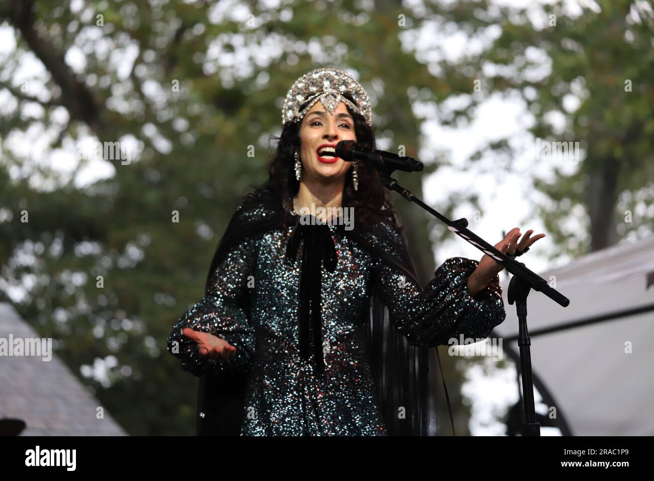 July 2, 2023, New York City, New York: (NEW) Marisa Monte performs live at  Central Park Summer Stage. July 02, 2023, New York, USA: Brazilian famous  singer, Marisa Monte performs live at