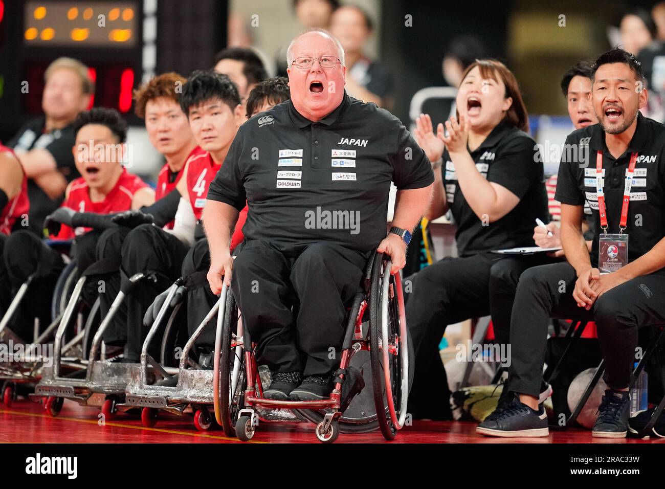 Tokyo, Japan. 2nd July, 2023. Kevin Orr (JPN) Wheelchair Rugby Final
