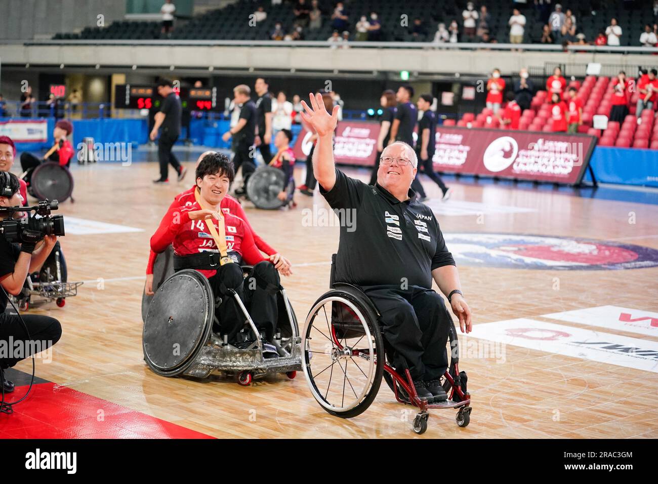 Tokyo, Japan. 2nd July, 2023. Kevin Orr (JPN) Wheelchair Rugby Medal