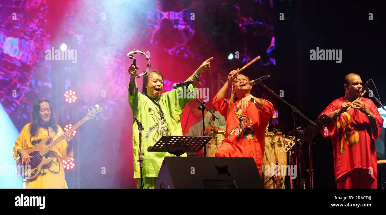 Aseana Percussion Unit at the Rainforest World Music Festival, Sarawak