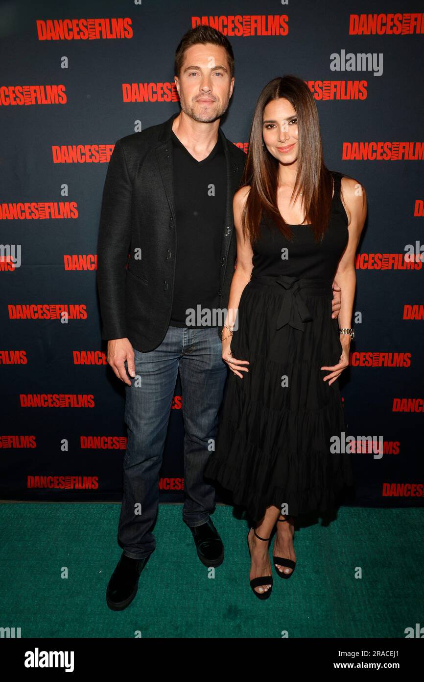 Hollywood, Ca. 2nd July, 2023. Eric Winter and Roselyn Sanchez at the You, Me, Her premiere at The Dances With Films Festival on July 2, 2023 in Hollywood, California. Credit: Faye Sadou/Media Punch/Alamy Live News Stock Photo