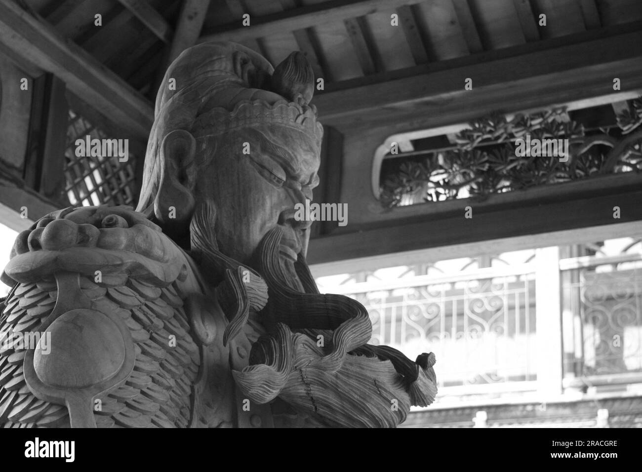 Guan yu shrine Black and White Stock Photos & Images - Alamy