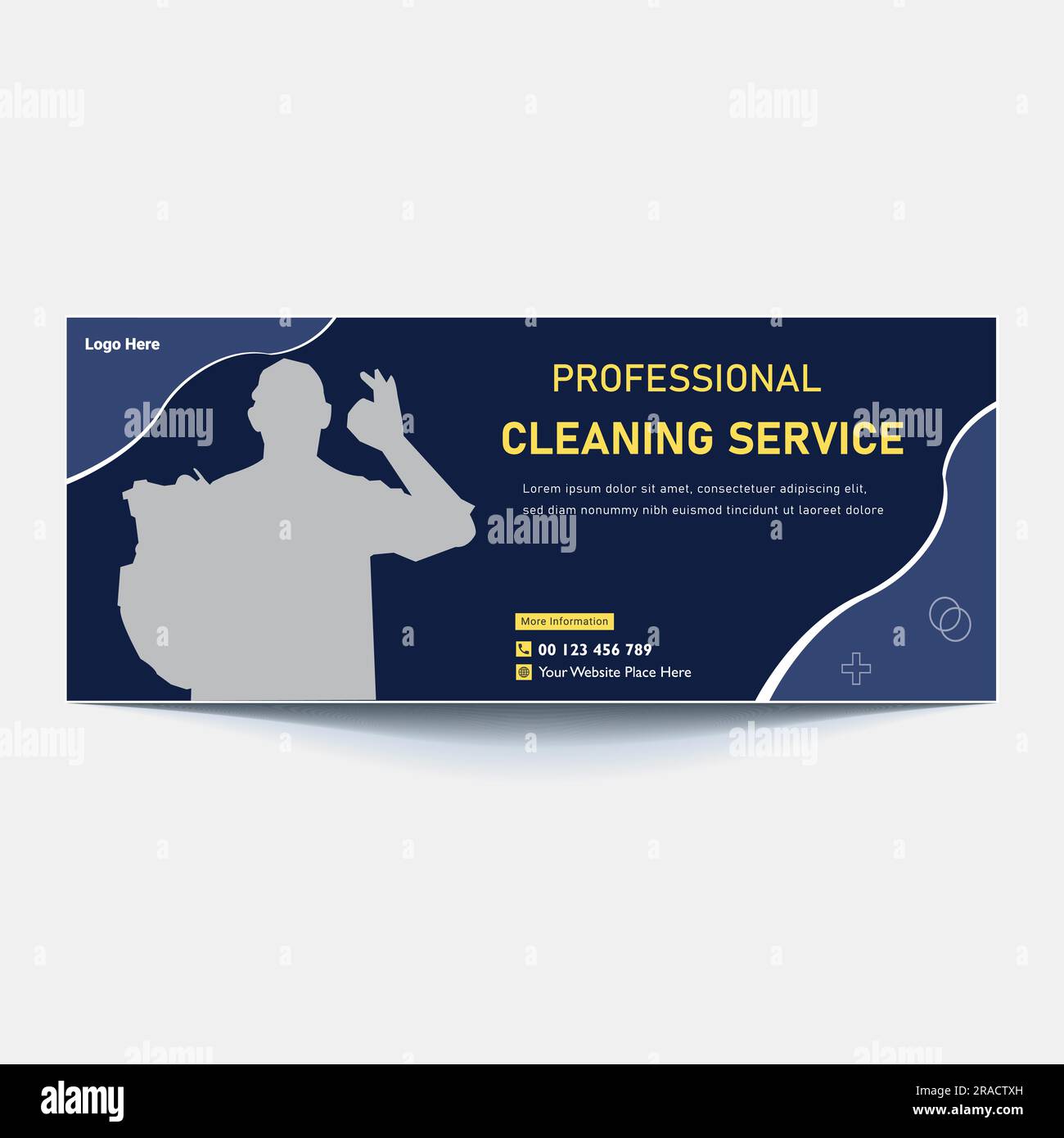 Cleaning service banner Stock Vector Image & Art - Alamy