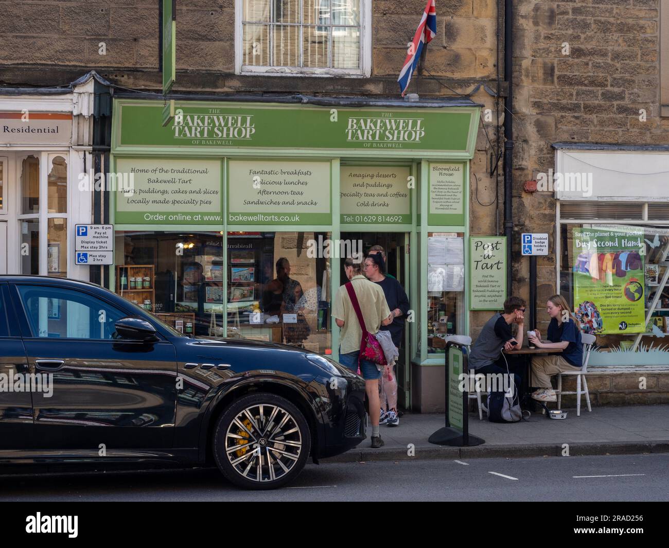 Bakewell Tart shop, tea rooms and coffee house, Bakewell, Derbyshire
