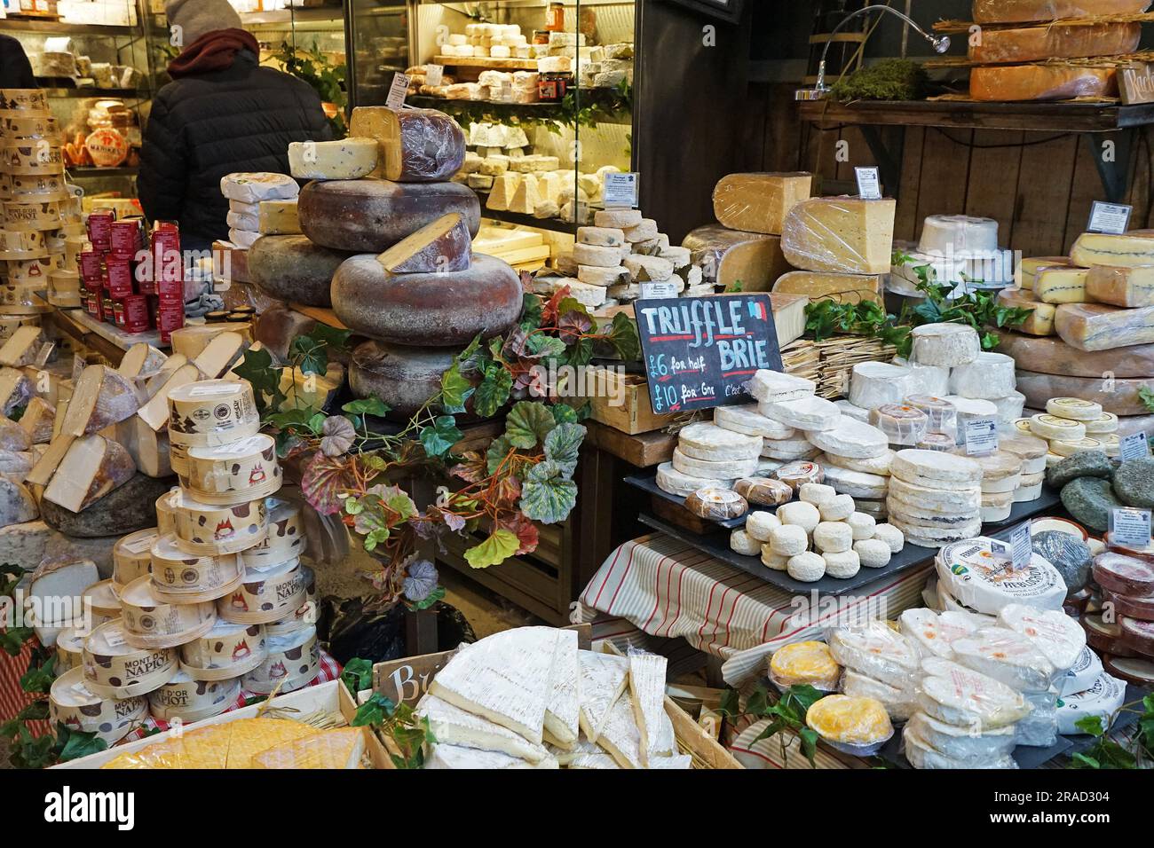 Exterior European decoration and architecture of 'Borough market' , one