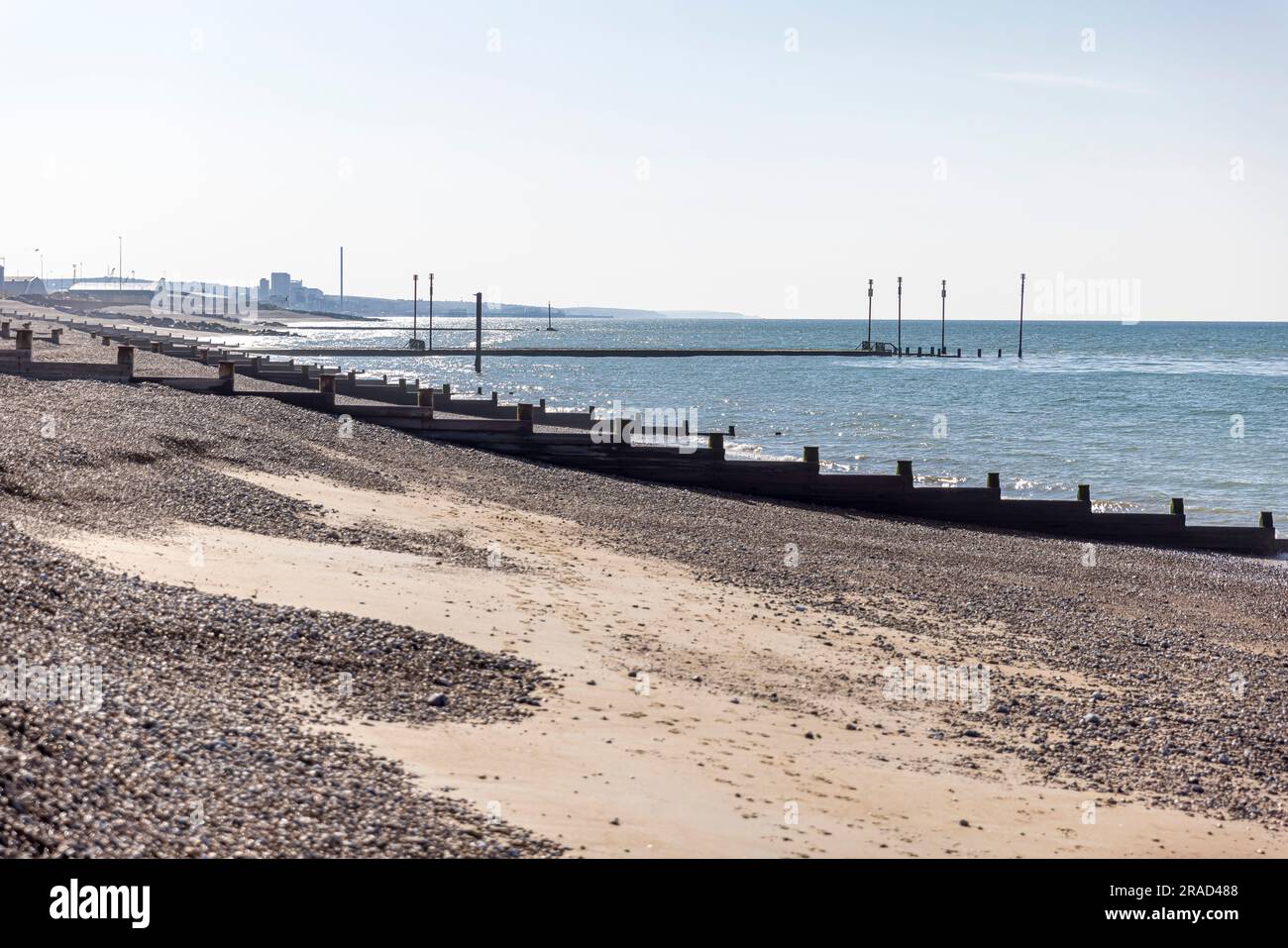 ShorehambySea, West Sussex, England, UK Stock Photo Alamy