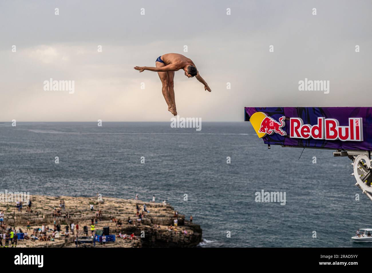 British Aidan Heslop dived to victory at the third stop of the Red Bull