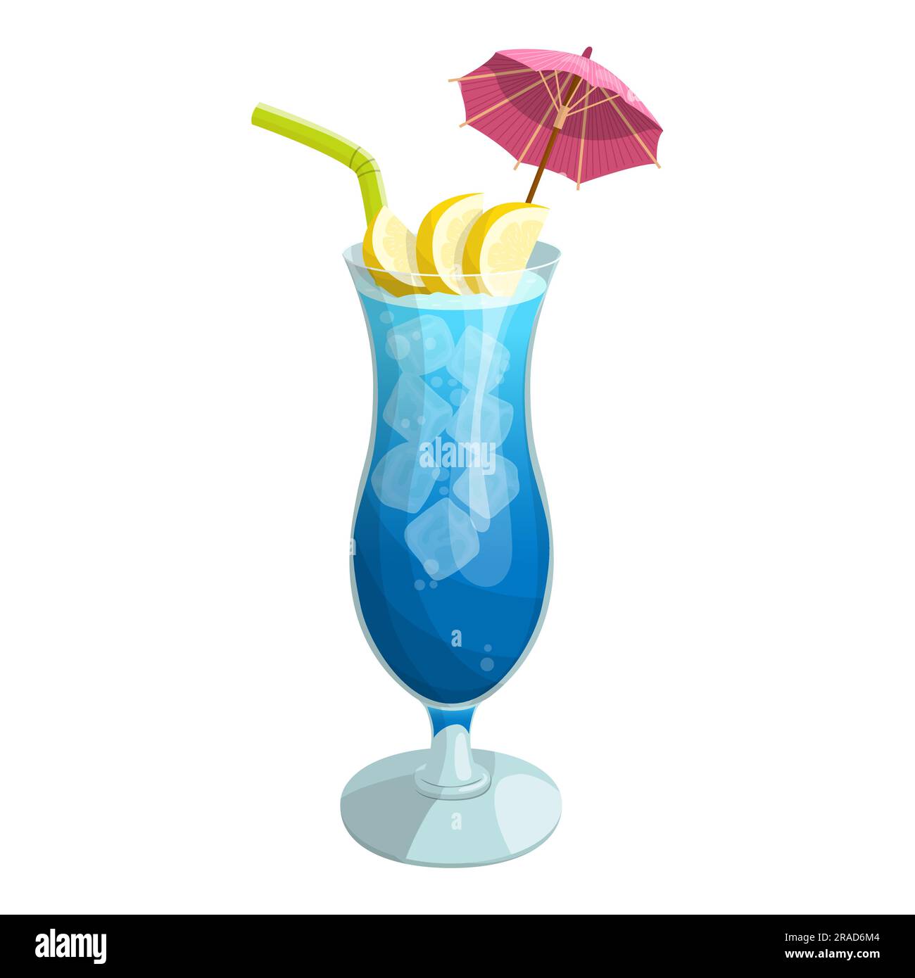 Blue Lagoon Cocktail Png
