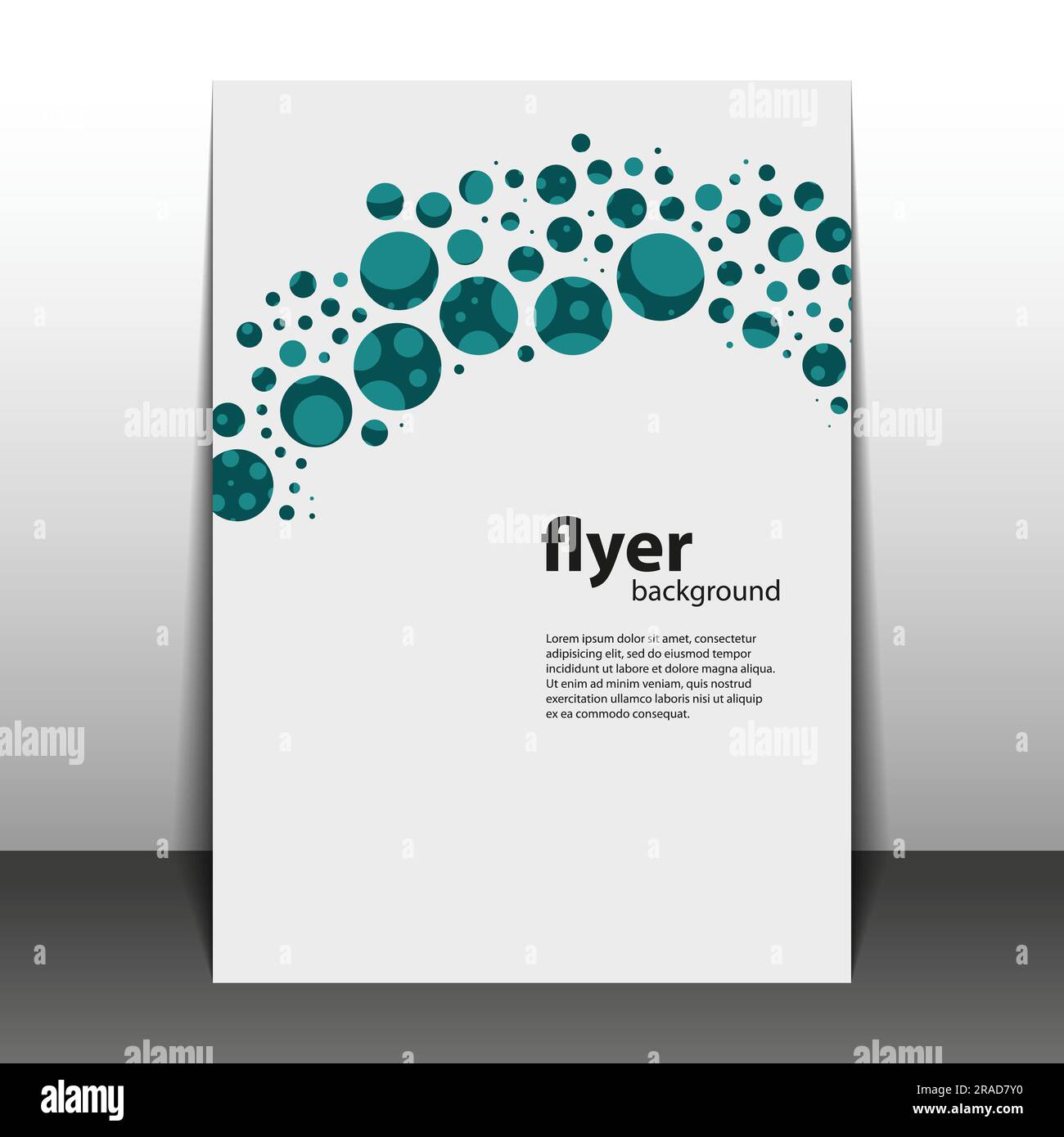 Flyer or Cover Design with Dots Stock Vector Image & Art - Alamy